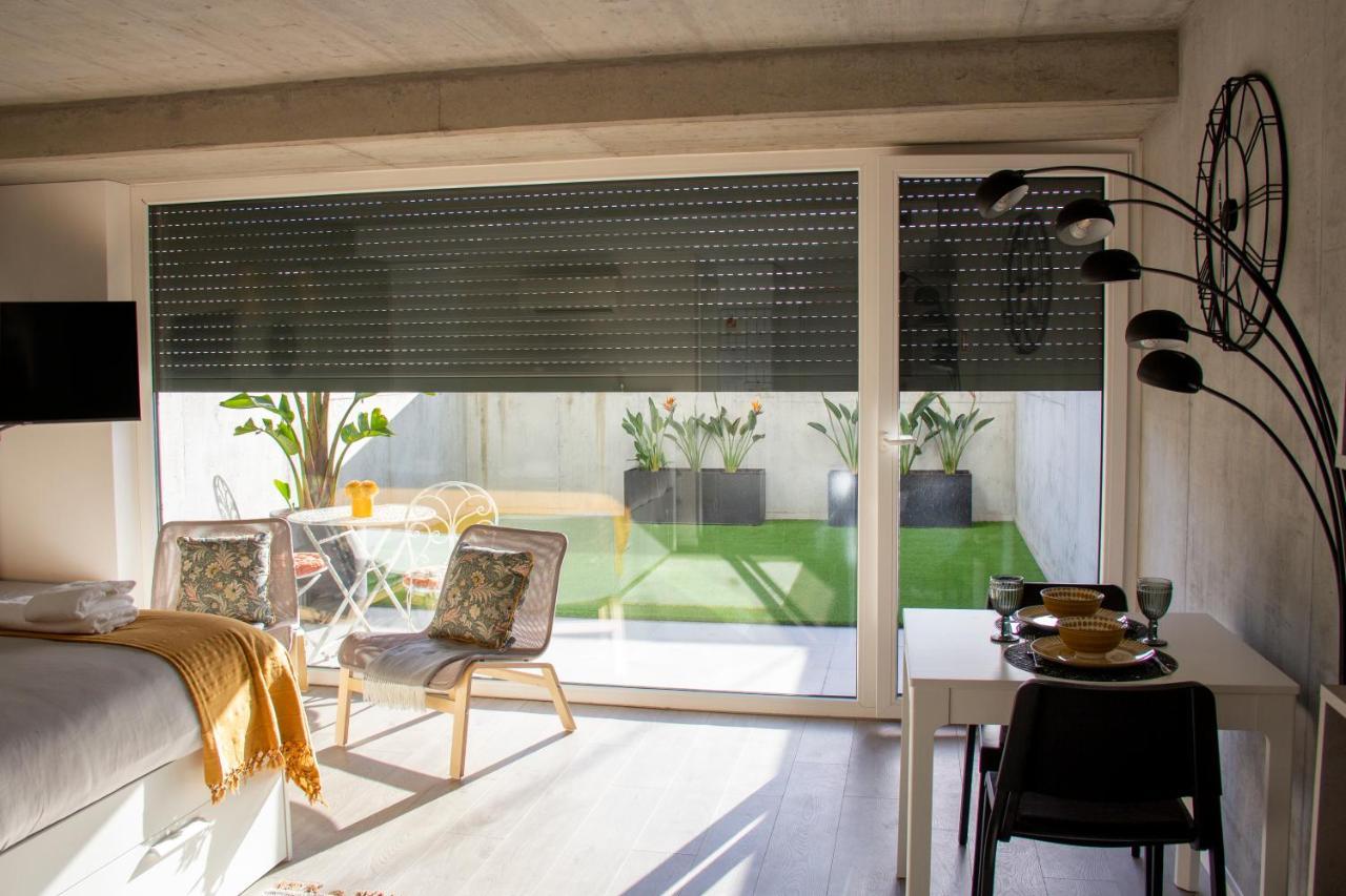Casa Das Falcoeiras - Estudio Com Terraco Privado Aveiro Exteriér fotografie